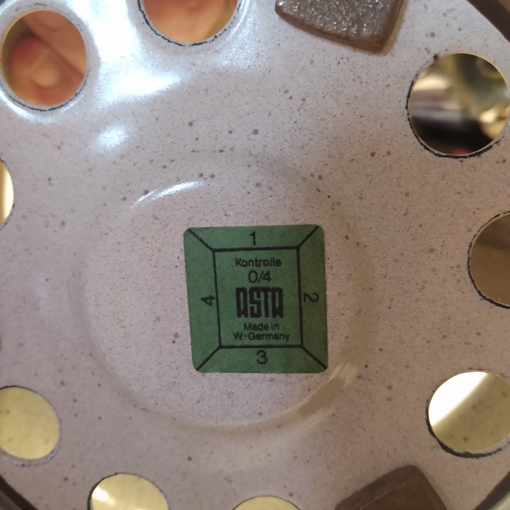 ASTA "RARE" print enamel Tea Kettle - Picture 9 of 15